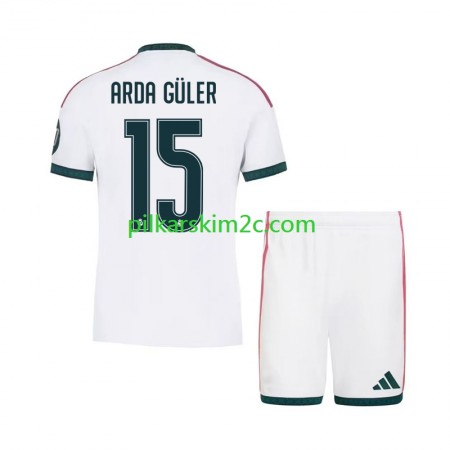 Koszulka Real Madryt Arda Guler 15 Dziecięca Główna 2026/27 Koszulki Piłkarskie Koszulka Real Madryt Arda Guler 15 Dziecięca Główna 2026/27 Koszulki Piłkarskie